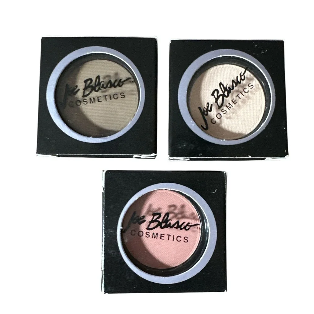 Lot of 3 Joe Blasco Cosmetics Eyeshadow Matte Santa Fe, Subtle, Isis NEW‎ in Box